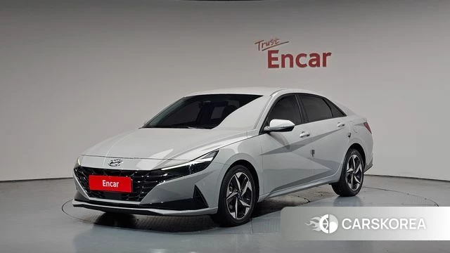 Hyundai Avante (CN7) 2020 Серебристо-серый из Кореи