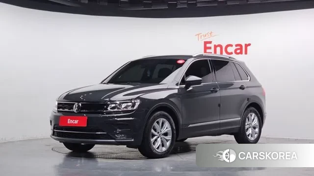 Volkswagen Tiguan second Generation 2020 Серый из Кореи