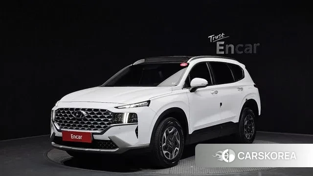 Hyundai The New Santa Fe 2021 Белый из Кореи