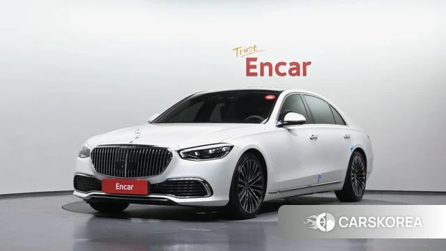 Mercedes-Benz S-Class W223 2022 Белый из Кореи