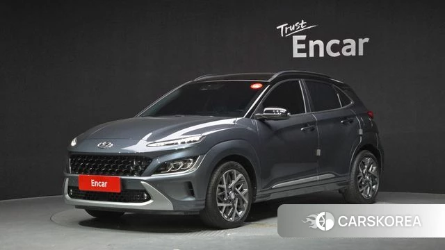 Hyundai The New Kona Hybrid 2021 Серый из Кореи