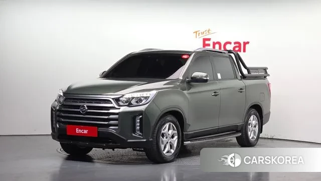 Ssangyong The New Rexton Sport 2023 Зеленый из Кореи