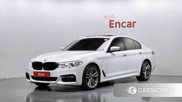 BMW 5 Series (G30) 2018 Белый из Кореи