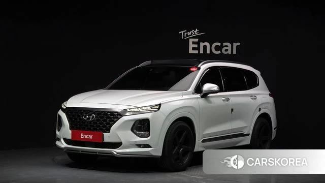 Hyundai Santa Fe TM 2018 Белый из Кореи