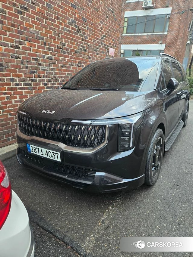 Kia The New Carnival 4th Generation 2024 Серый из Кореи