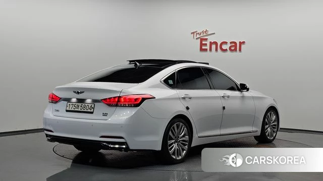 Genesis G80 2018 Белый из Кореи