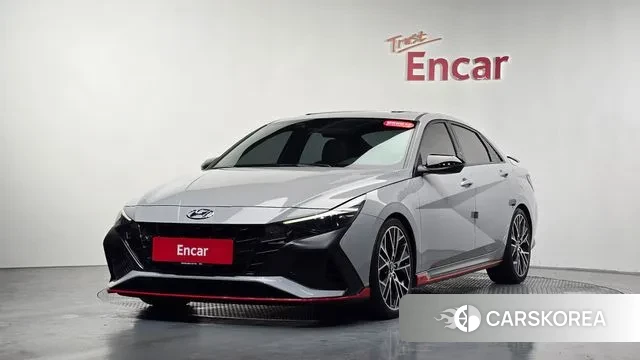 Hyundai Avante (CN7) 2022 Серый из Кореи