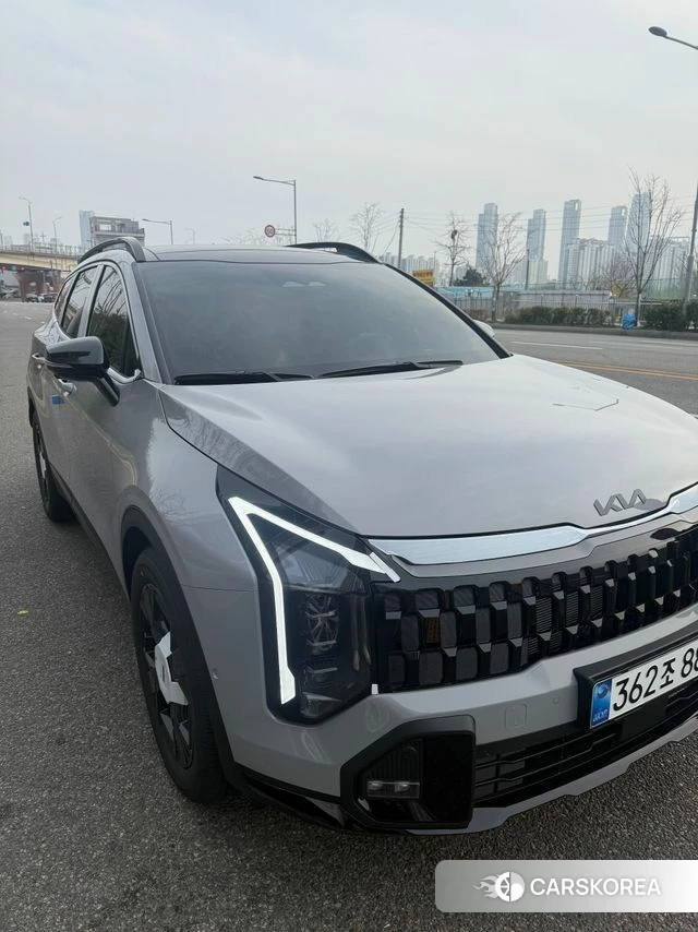 Kia The New Sportage 5th Generation Hybrid 2026 Серебристо-серый из Кореи