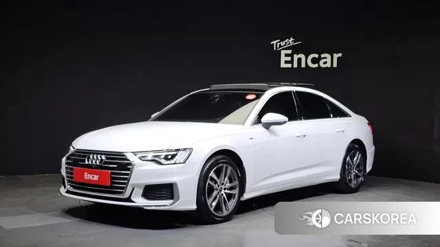 Audi A6 (C8) 2022 Белый из Кореи