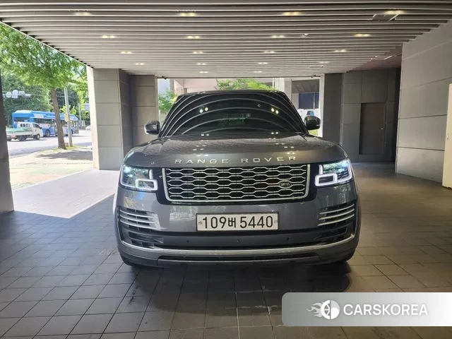 Land Rover Range Rover 4th Generation 2018 Серый из Кореи