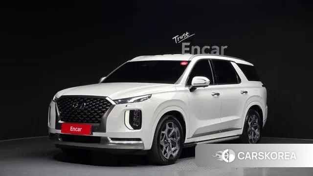 Hyundai Palisade 2021 Белый из Кореи