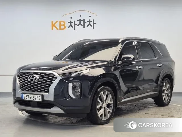 Hyundai Palisade 2021 Черный из Кореи