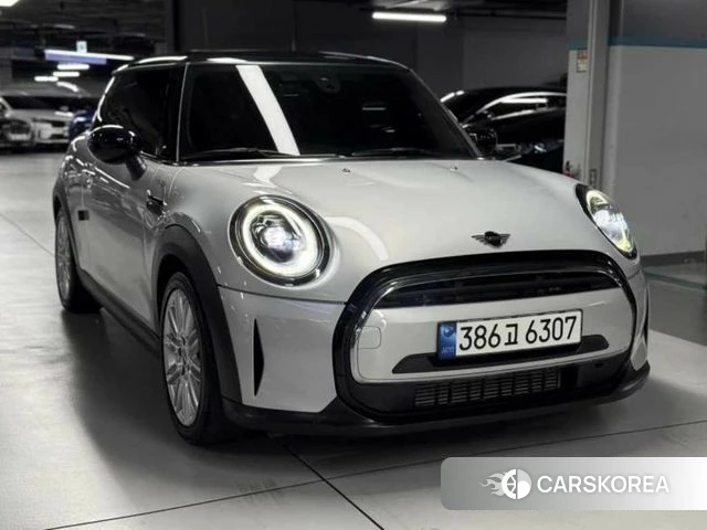 Mini Cooper 2021 Серебристо-серый из Кореи