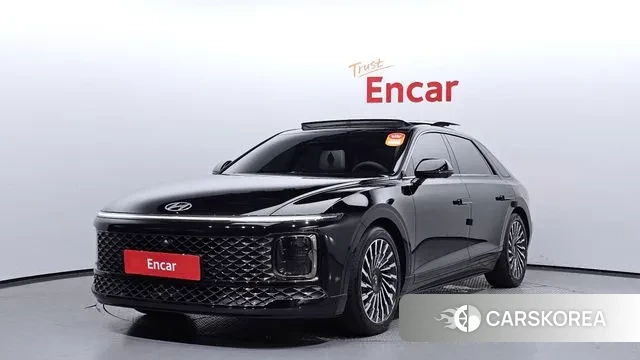 Hyundai Grandeur (GN7) 2023 Черный из Кореи