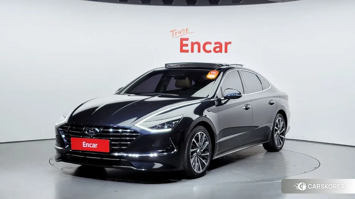 Hyundai Sonata (DN8) 2019 Синий из Кореи