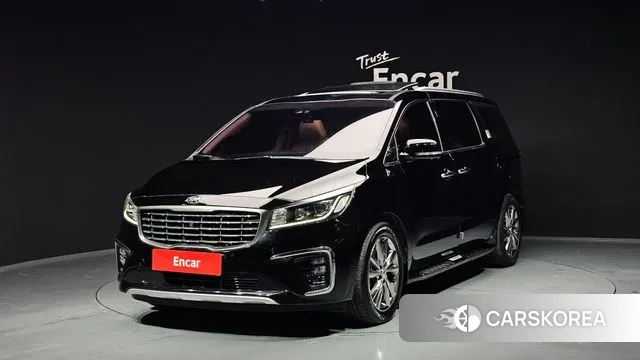 Kia The New Carnival 2018 Черный из Кореи