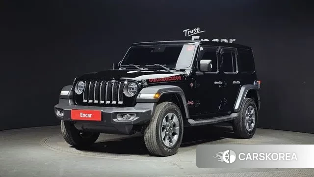 Jeep Wrangler (JL) 2019 Черный из Кореи