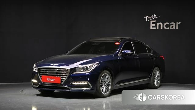 Genesis G80 2018 Синий из Кореи