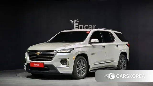 Chevrolet (GM Daewoo) Traverse 2022 Белый из Кореи