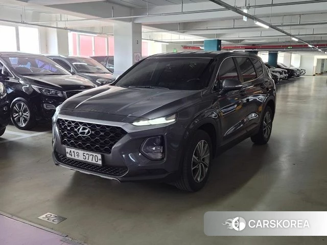 Hyundai Santa Fe TM 2018 Серый из Кореи