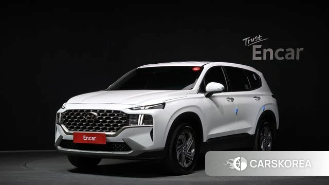 Hyundai The New Santa Fe 2023 Белый из Кореи