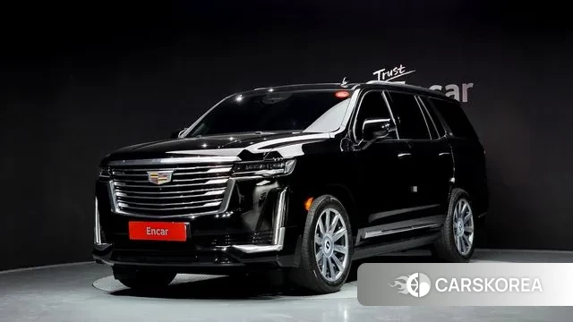 Cadillac Escalade 5th Generation 2022 Черный из Кореи