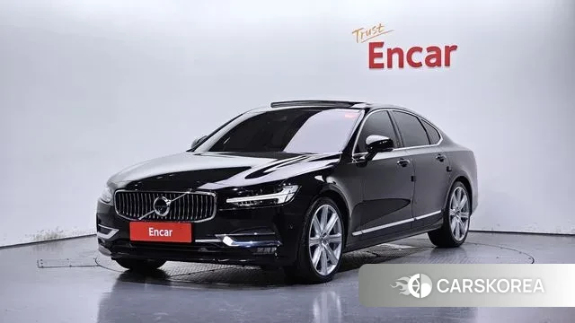 Volvo S90 2019 Черный из Кореи