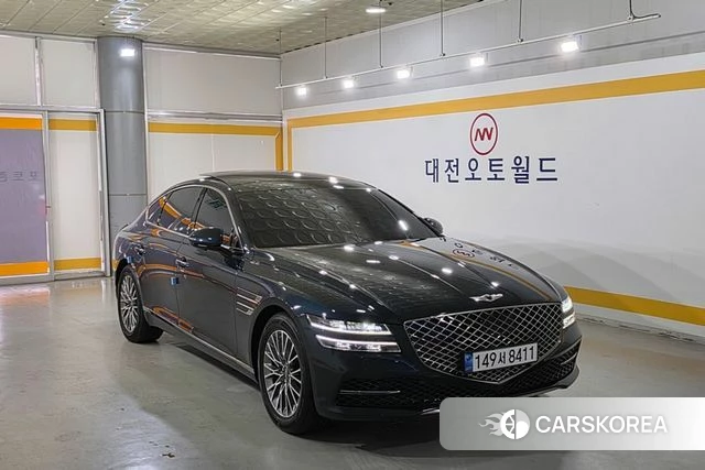 Genesis G80 (RG3) 2021 Синий из Кореи