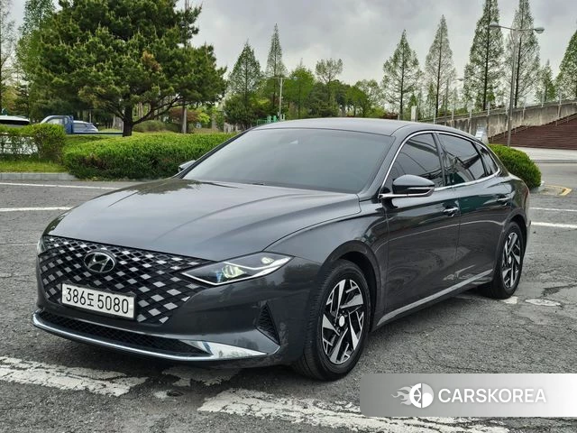 Hyundai The New Grandeur IG Hybrid 2021 Серый из Кореи