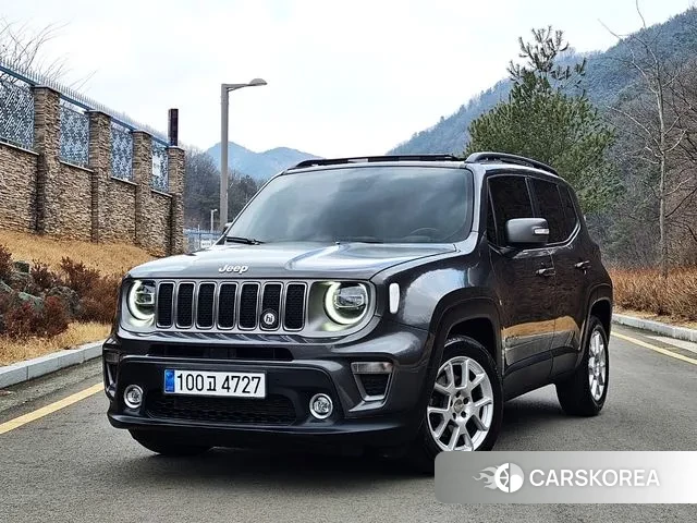 Jeep Renegade 2020 Серый из Кореи