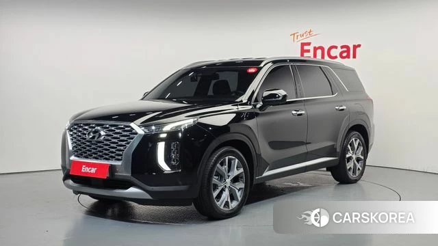 Hyundai Palisade 2021 Черный из Кореи