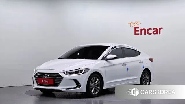 Hyundai Avante AD 2018 Белый из Кореи