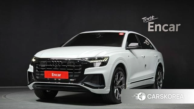 Audi Q8 (4M) 2023 Белый из Кореи