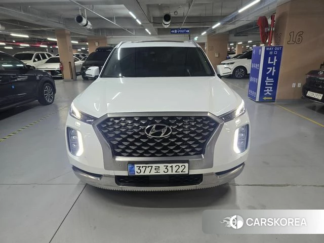 Hyundai Palisade 2022 Белый из Кореи
