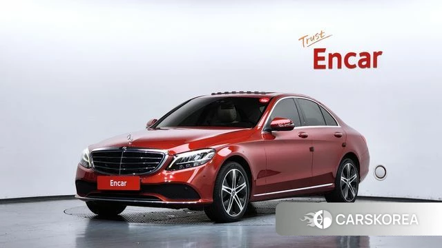 Mercedes-Benz C-Class W205 2019 Красный из Кореи