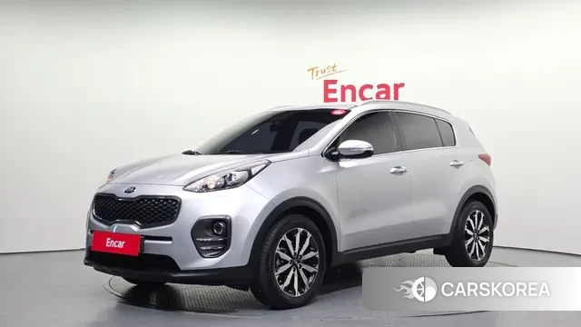 Kia Sportage 4th Generation 2018 Серебряный из Кореи