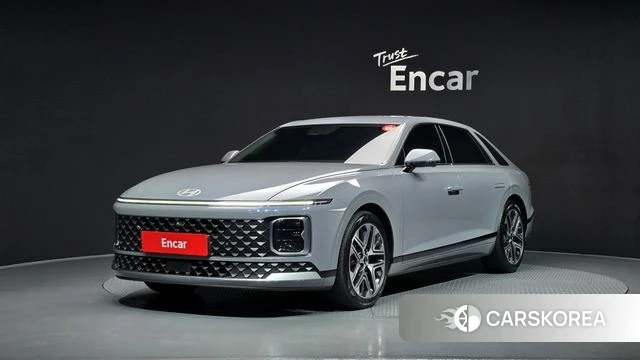 Hyundai Grandeur (GN7) 2024 Серебристо-серый из Кореи