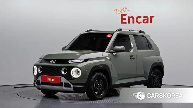 Hyundai Casper 2023 Темно-зеленый из Кореи