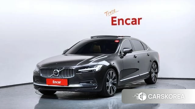 Volvo S90 2022 Серый из Кореи