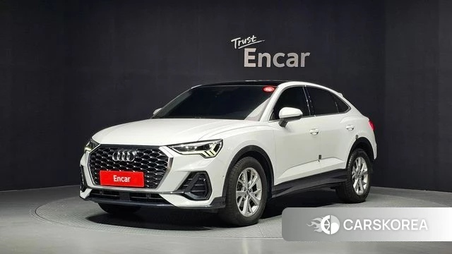 Audi Q3 (F3) 2020 Белый из Кореи