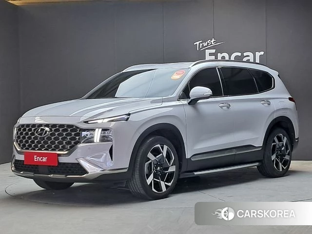 Hyundai The New Santa Fe 2023 Белый из Кореи