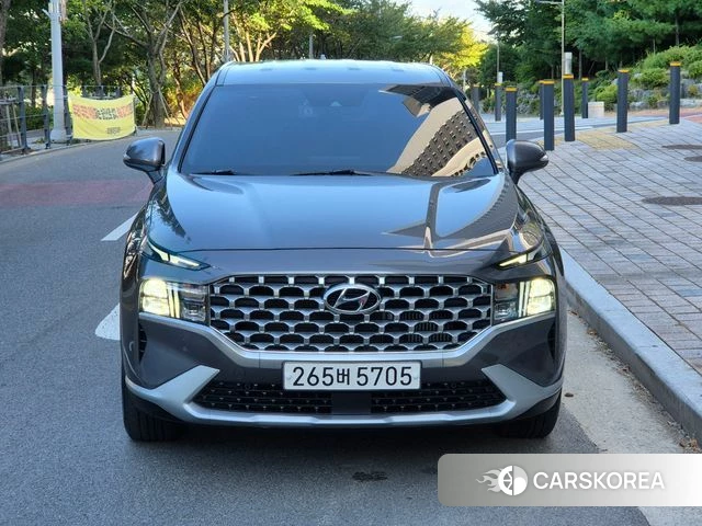 Hyundai The New Santa Fe 2020 Серый из Кореи