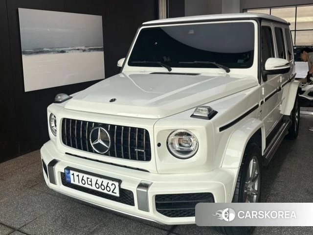 Mercedes-Benz G-Class W463b 2021 Белый из Кореи