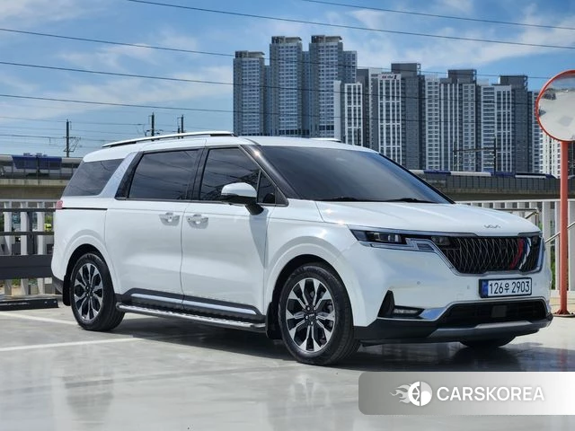 Kia Carnival 4th generation 2020 Белый из Кореи
