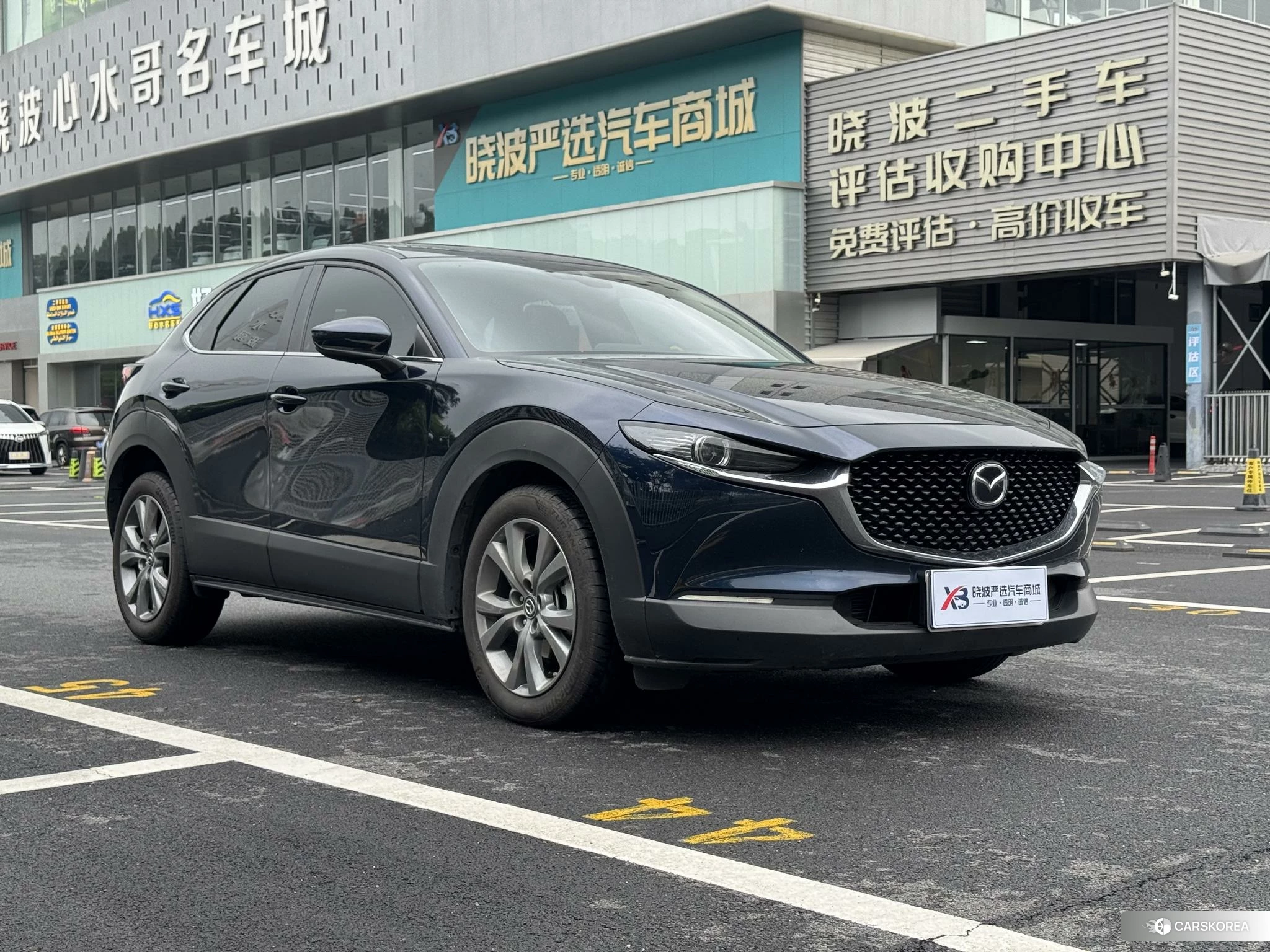 Mazda CX-30 2022 Синий из Китая