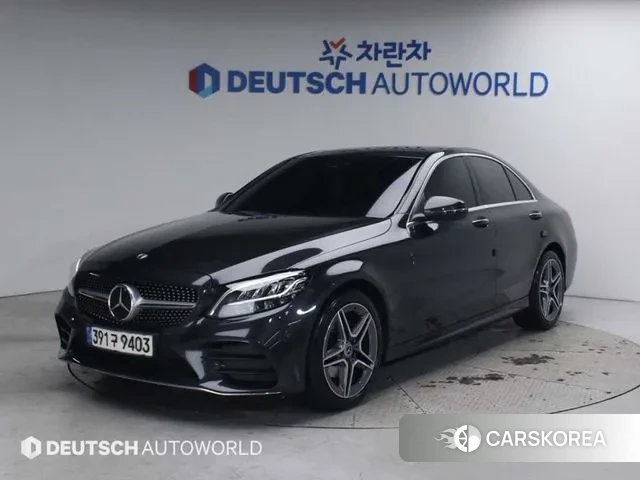Mercedes-Benz C-Class W205 2021 Серый из Кореи