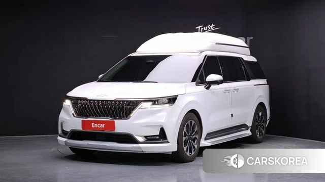 Kia Carnival 4th generation 2021 Белый из Кореи