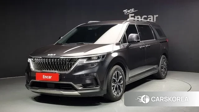 Kia Carnival 4th generation 2023 Серый из Кореи