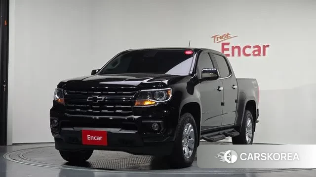 Chevrolet (GM Daewoo) Real New Colorado 2022 Черный из Кореи