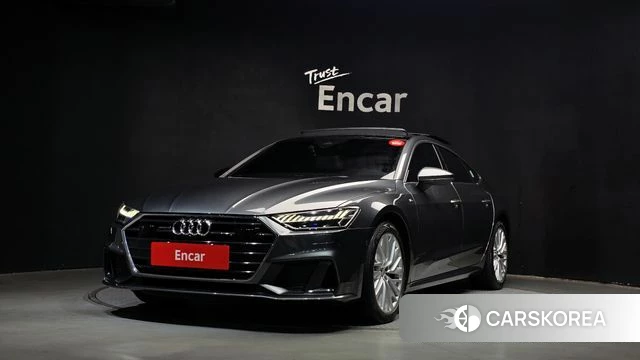 Audi A7 (4K) 2021 Серый из Кореи